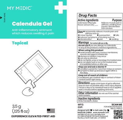 Label (Calendula Gel)
